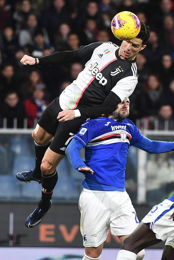 Ronaldo y su impresionante gol ante la Sampdoria 
