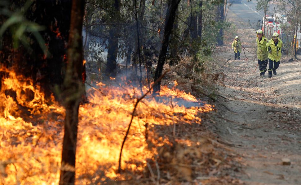 Incendios afectan Australia