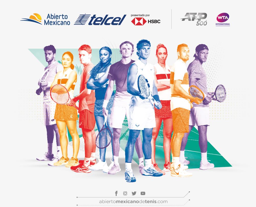 Cartel del Abierto Mexicano de Tenis 2020