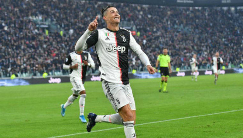 Cristiano Ronaldo, en juego con la Juventus