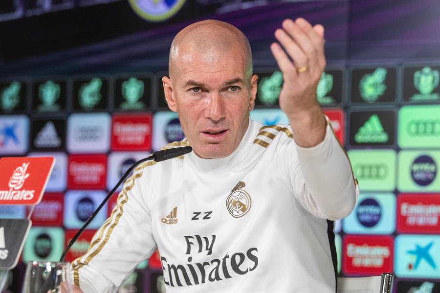 El entrenador del Real Madrid, en conferencia de prensa