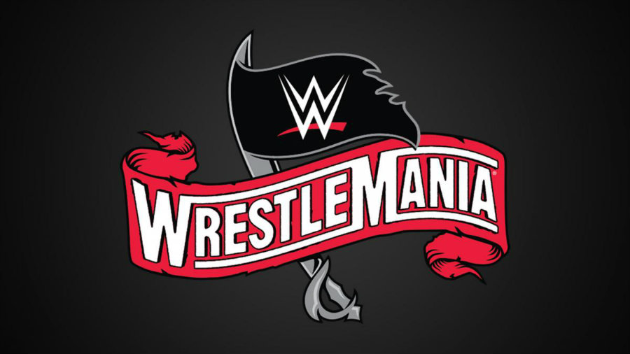 Logo de WrestleMania 36 en Tampa Bay