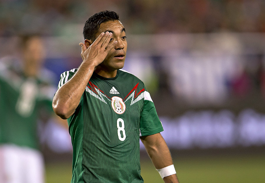 Marco Fabián disputó con México el Mundial Brasil 2014