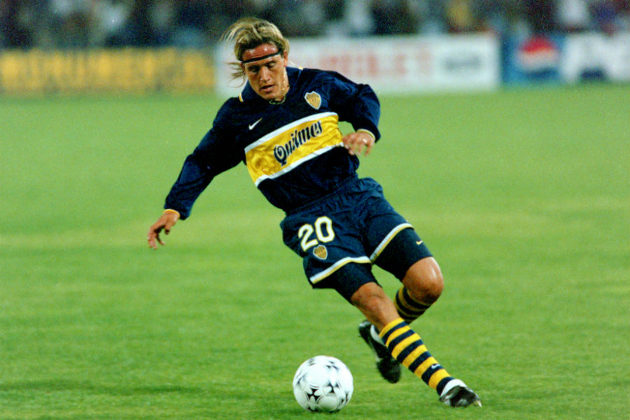 El Matador jugó para boca Juniors en 1997