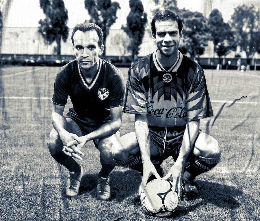 José Alves y Luis Roberto, padre e hijo, figuras y goleadores del América