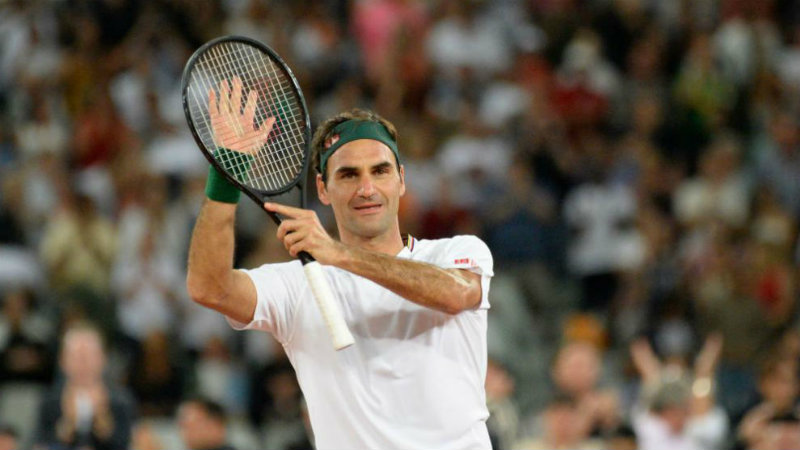 Federer en torneo