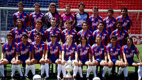 El Atlante en la temporada 1992-1993