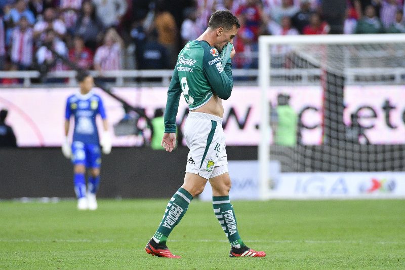 Leo Ramos en lamento de gol