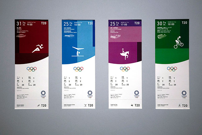 Boletos para la justa olímpica