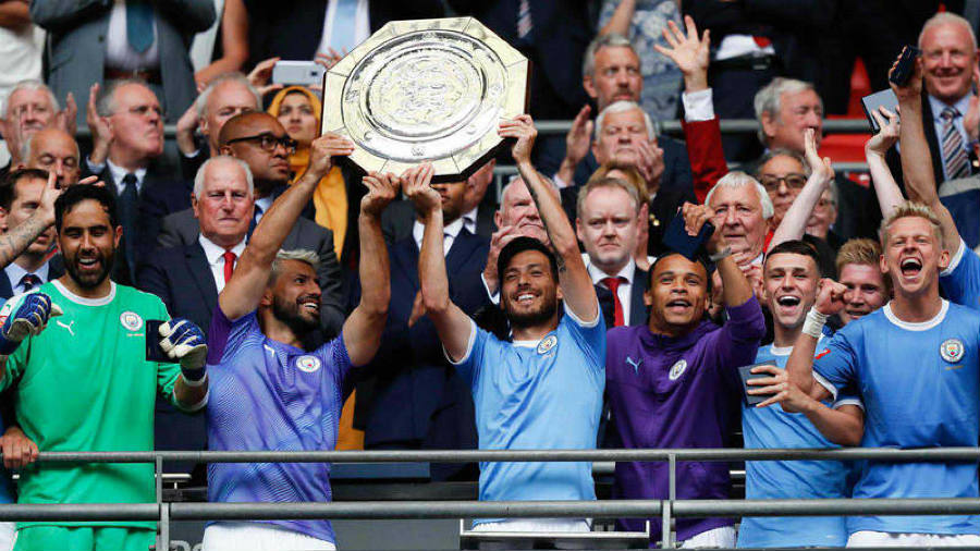 Manchester City el pasado campeón de la Communituy Shield