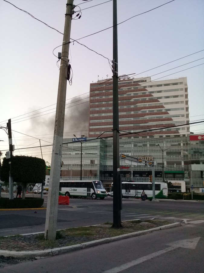 El Estadio León sufrió un incendio