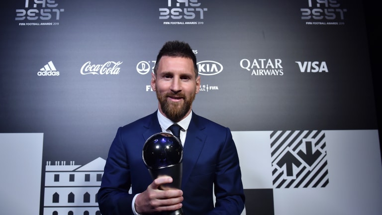 Messi, galardonado con The Best Awards
