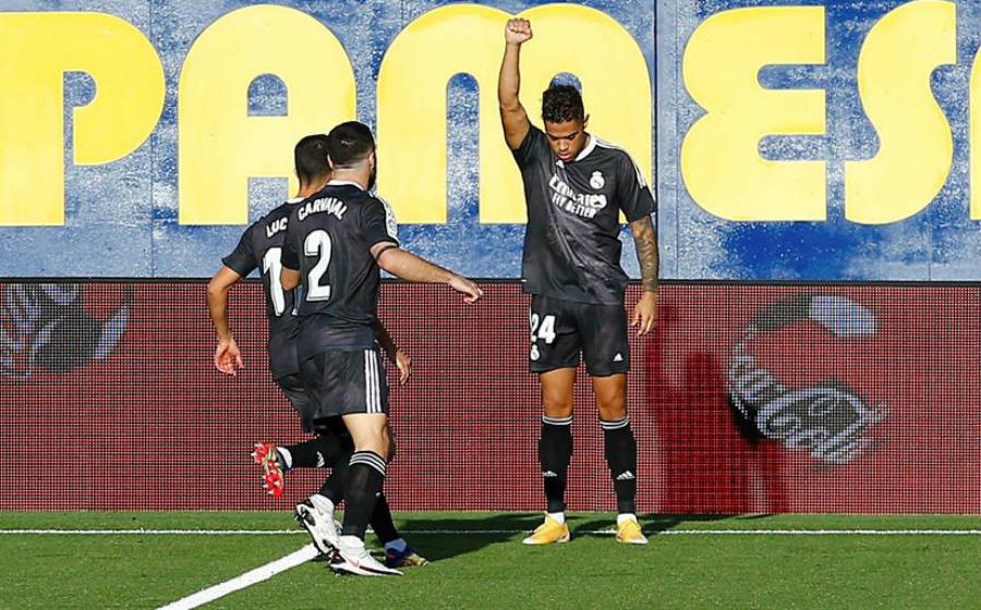 Mariano Díaz abrió el marcador para el Real Madrid