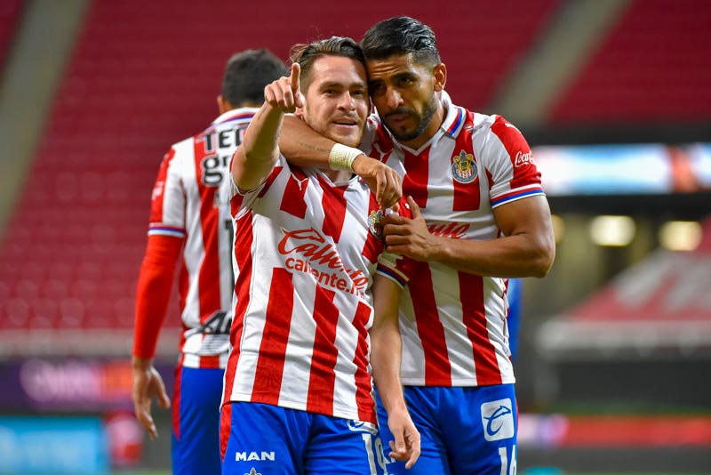 Jesús Angulo celebrando su gol