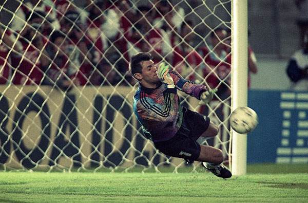 Sergio Goycochea en la Copa América de 1993