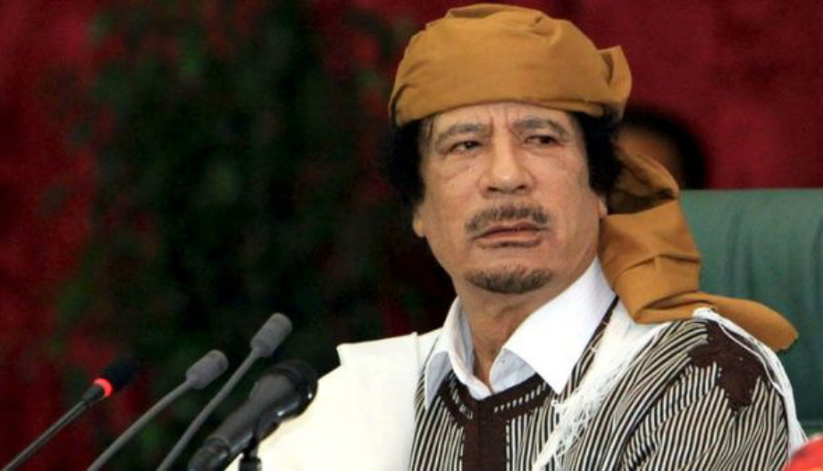 Muamar el Gadafi gobernó Libia por más de 42 años