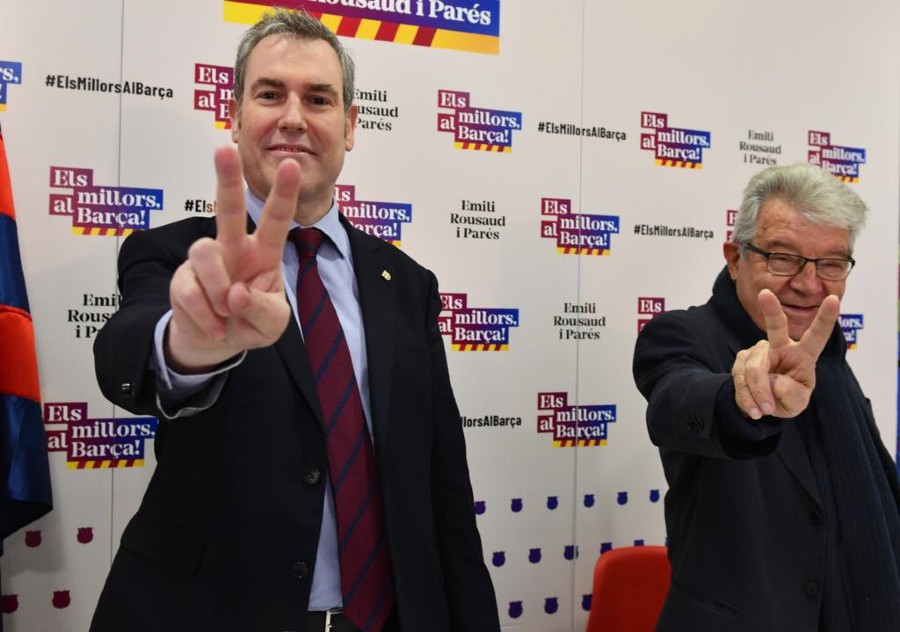 Rousaud y Minguella buscarán la presidencia del Barça