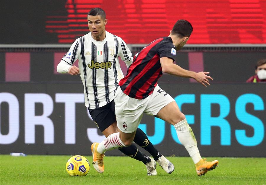 Juventus le quitó el invicto al Milan 