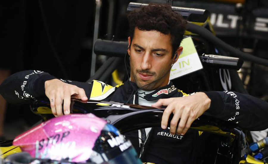 Daniel Ricciardo con Renault