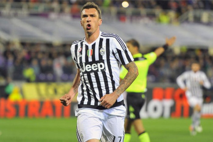 Mario Mandzukic en su paso por la Juventus