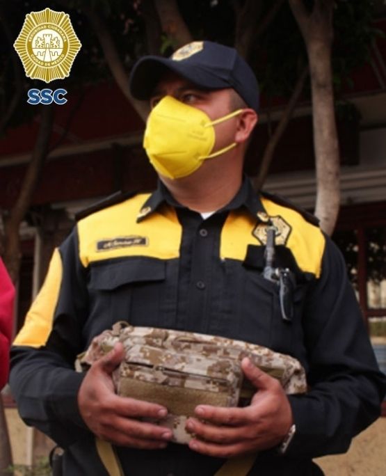 Norberto Sánchez, policía que devolvió 30 mil pesos 