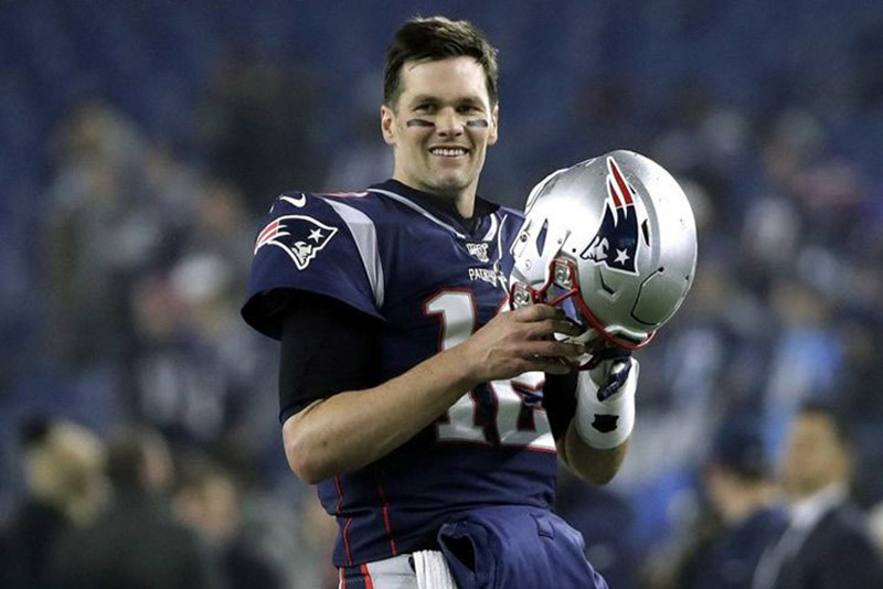 Brady en su etapa con los Patriots