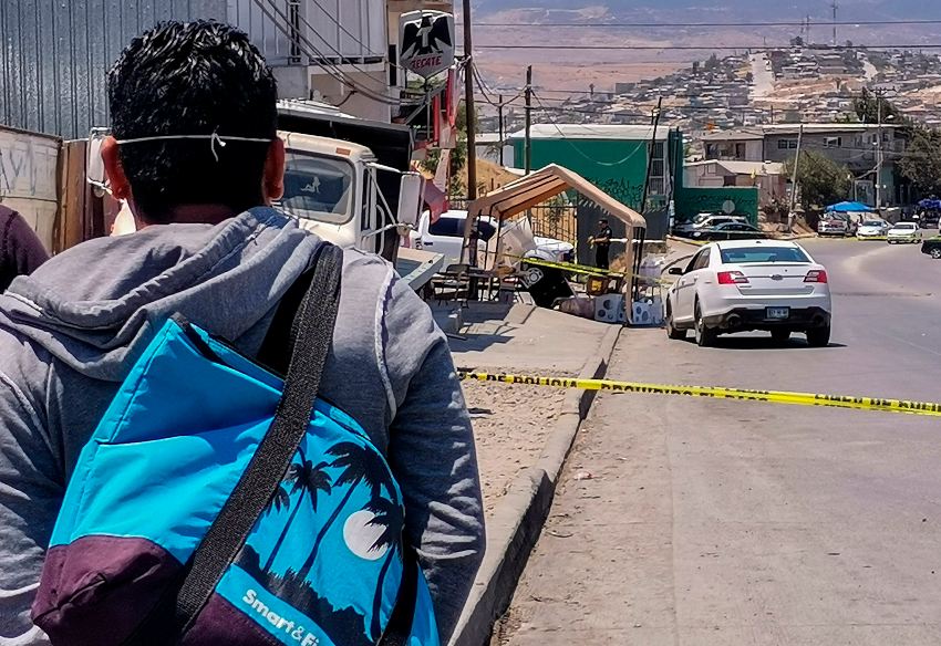 Encontraron cabeza humana en casilla en Tijuana