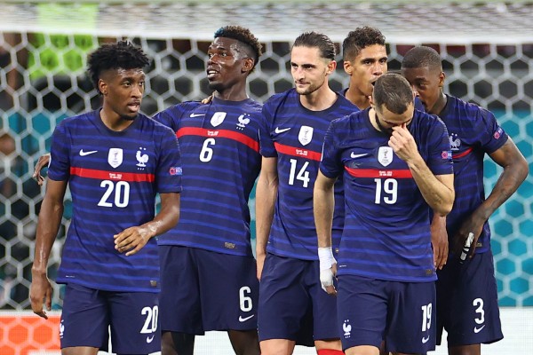 Selección de Francia reacciona en la Eurocopa frente a Suiza