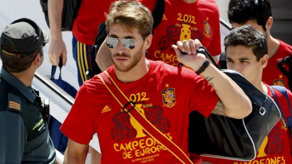 Ramos a su regreso de la Euro 2012