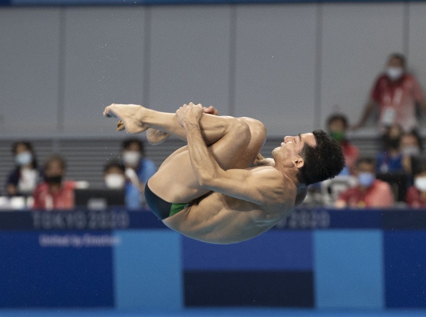 Rommel Pacheco en los Juegos Olímpicos de Tokio 2020