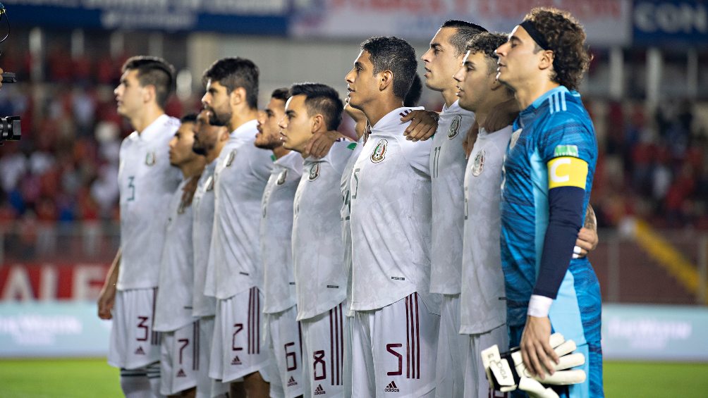 Selección Mexicana previo al partido vs Panamá