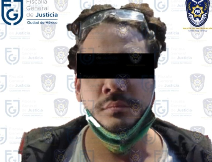 Ricardo 'Rix' González luego de haber sido detenido
