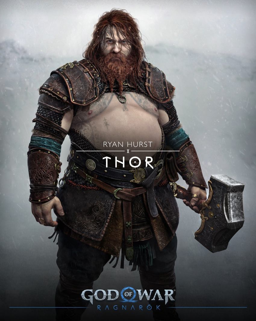 Thor en God of War: Ragnarok