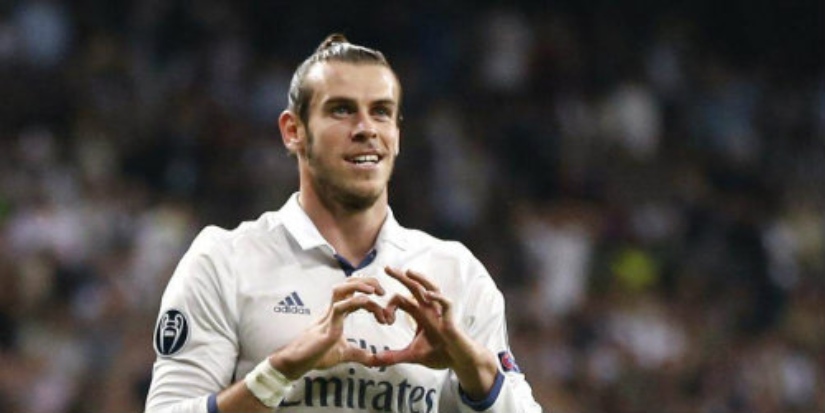 Gareth Bale en un partido del Real Madrid