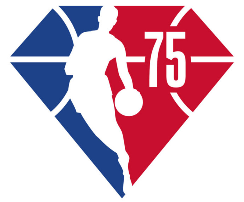 El logo de la temporada 2021 de la NBA