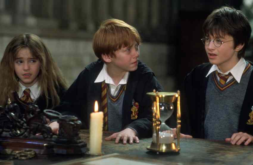 Harry Potter, Ron Weasley y Hermione Granger 