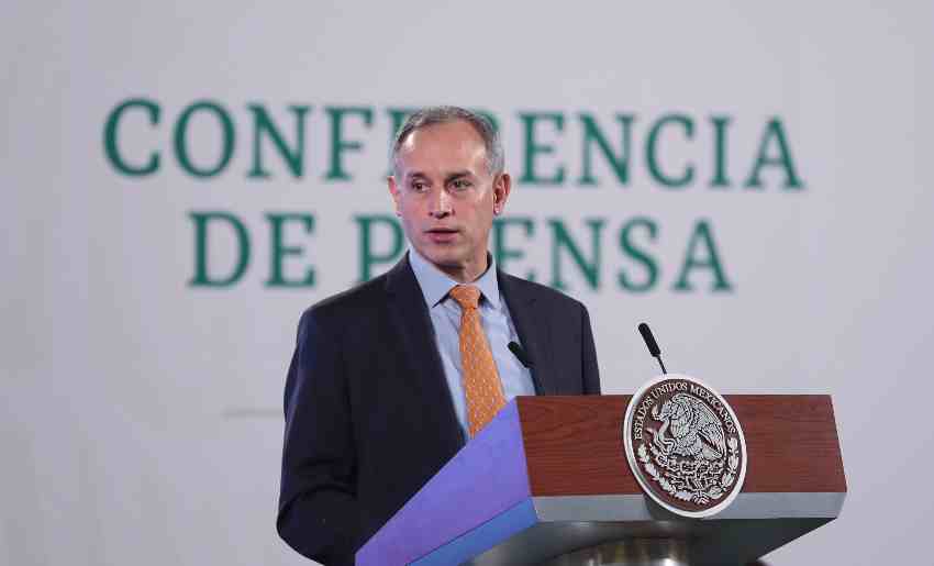López-Gatell en conferencia de prensa 
