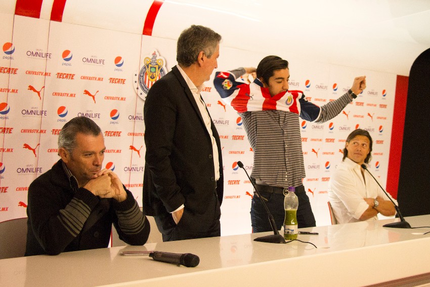 Presentación de Pizarro como jugador de Chivas