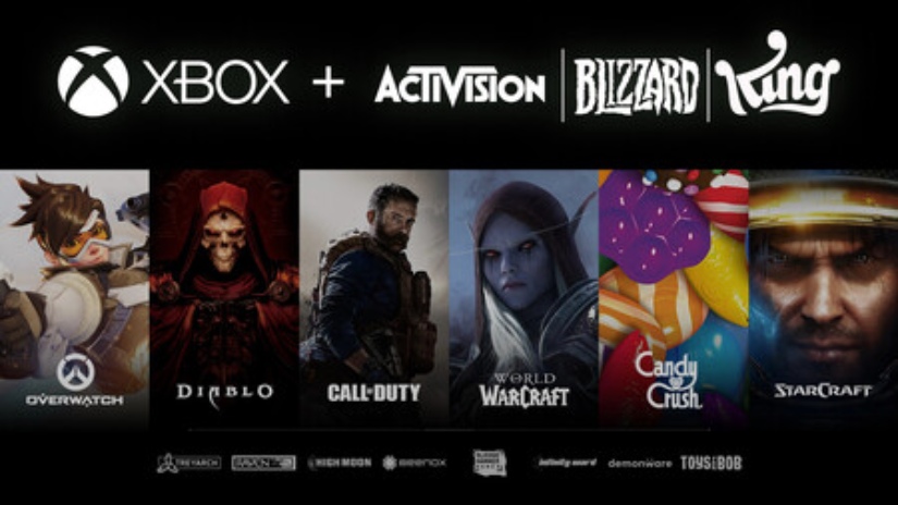 Activision-Blizzard fue comprado por Microsoft