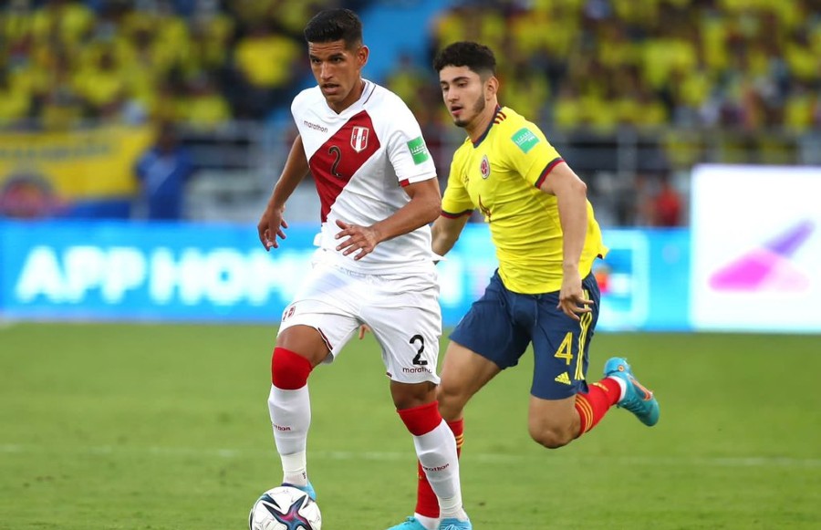 Abram en juego con Perú ante Colombia