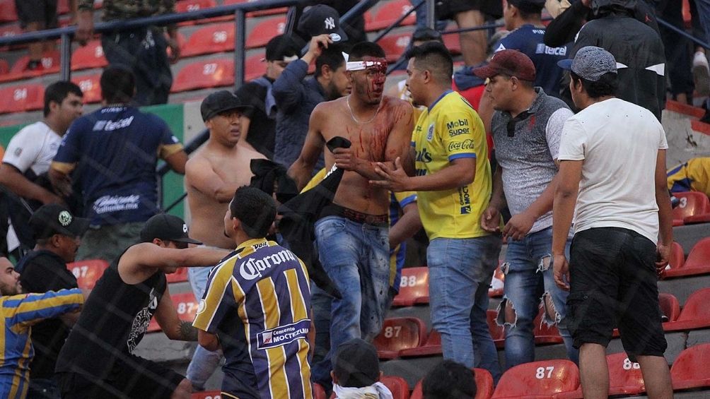 Incidentes en el Alfonso Lastras en el Apertura 2019
