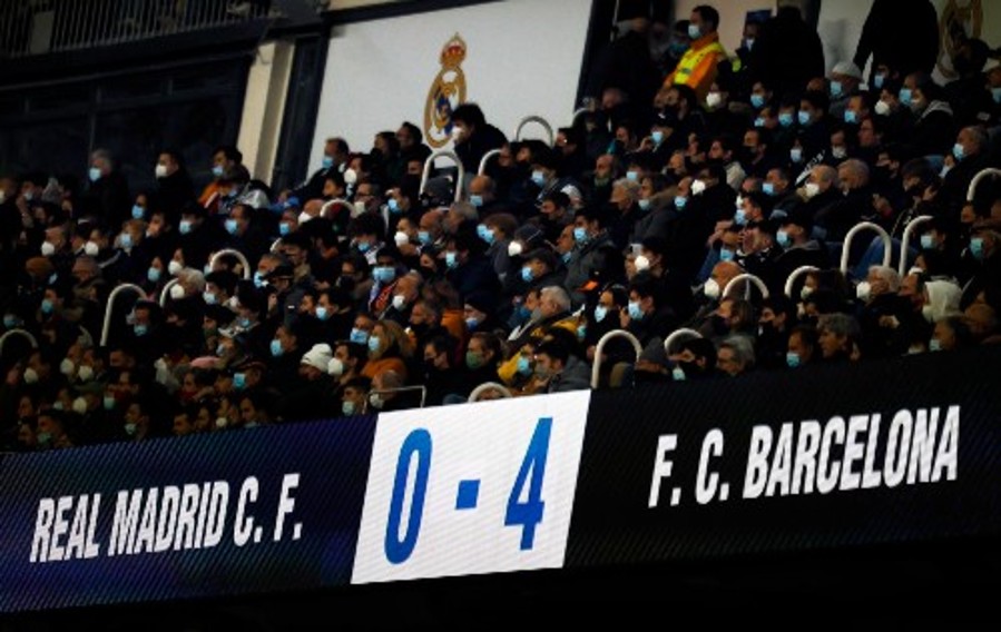 El 0-4 en el Santiago Bernabéu