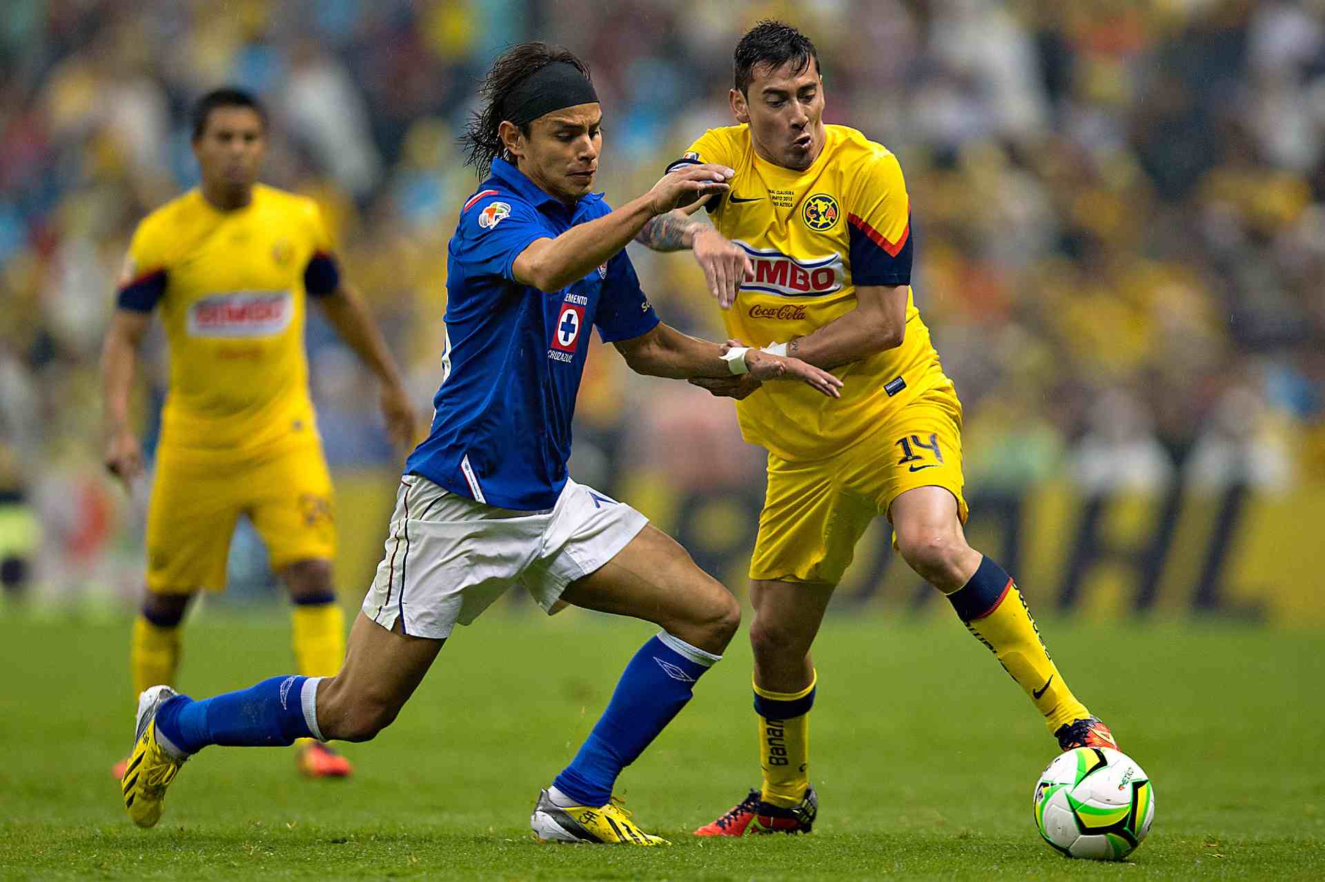 América y Cruz Azul jugando la Final del Torneo Clausura 2013