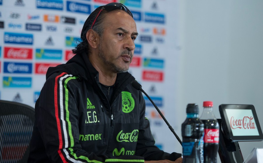 Gutiérrez en conferencia con Selección Mexicana