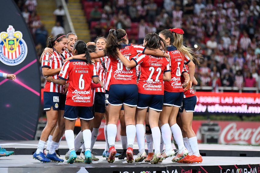 Chivas campeonas de la Liga MX Femenil