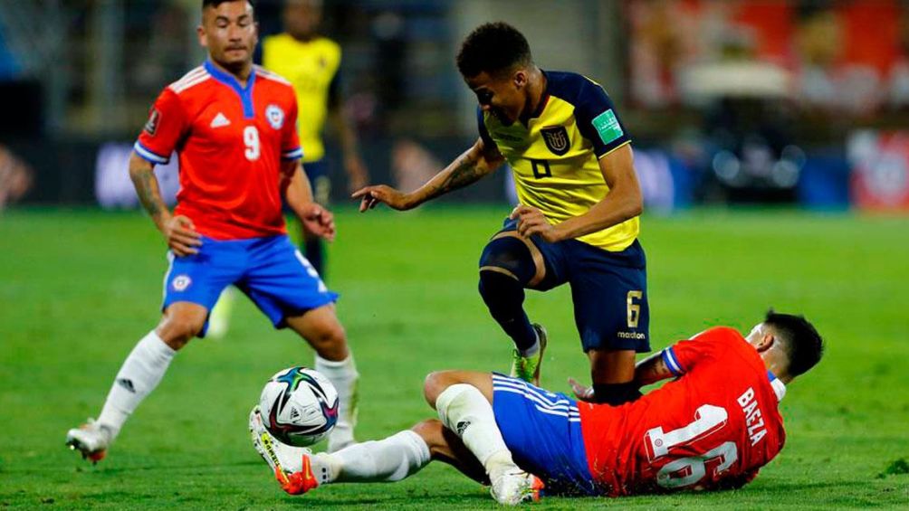 Byron Castillo enfrentó a Chile en las eliminatorias
