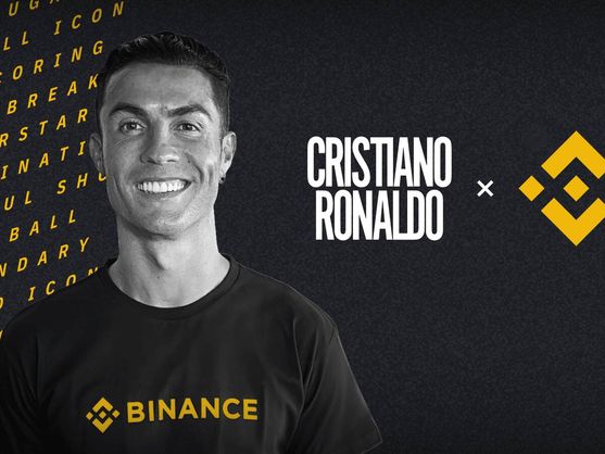 Cristiano Ronaldo anunció alianza con Binance