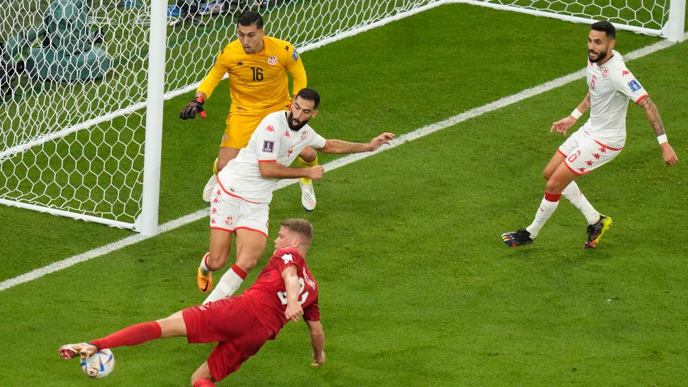 Dinamarca y Túnez no pudieron pasar de la paridad sin goles