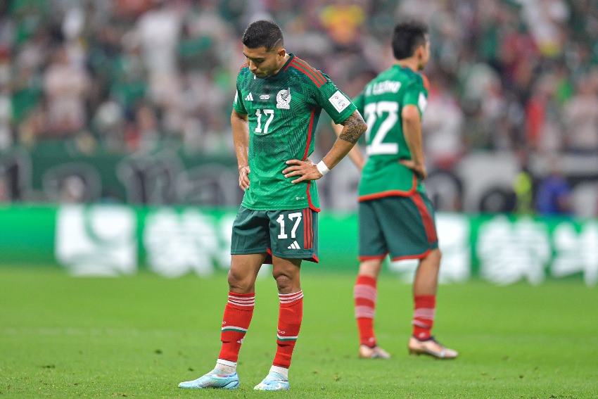 Orbelín en la eliminación de México en Qatar 2022