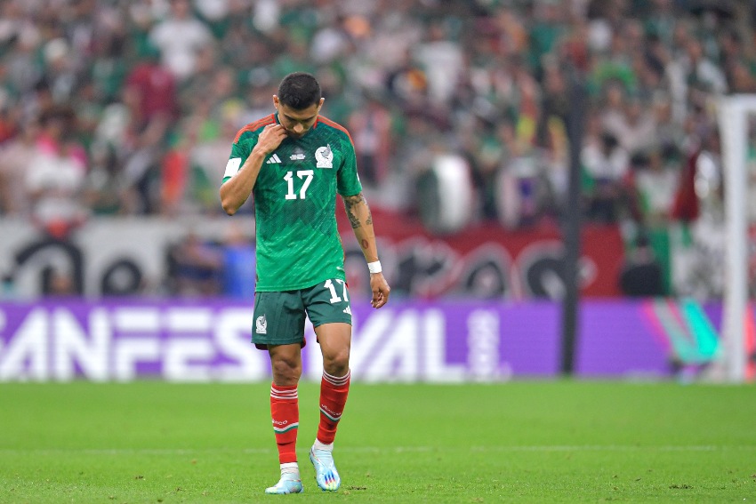 Orbelín en la eliminación de México en Qatar 2022